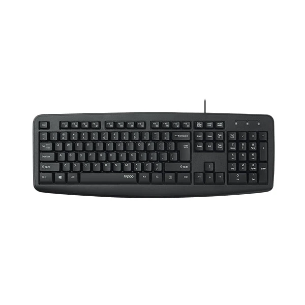 Rapoo NK2600 USB Wired Keyboard – Black