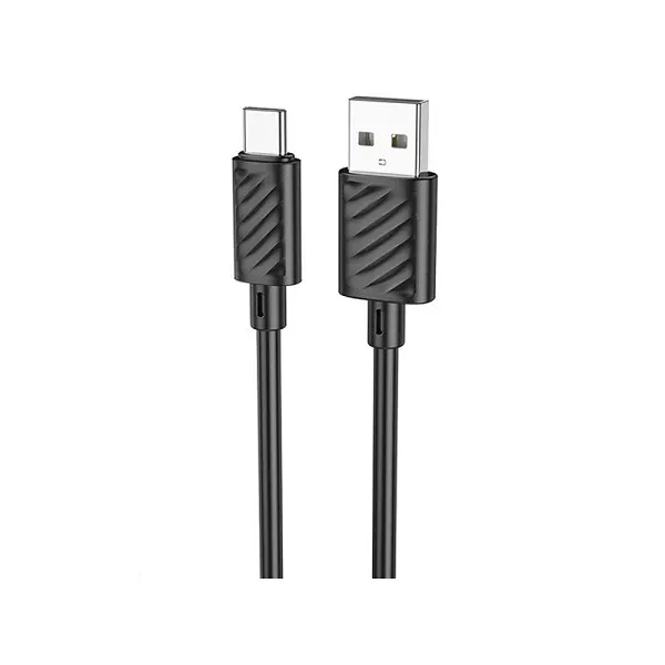 Hoco X88 1M USB to Type-C Charging Cable – Black