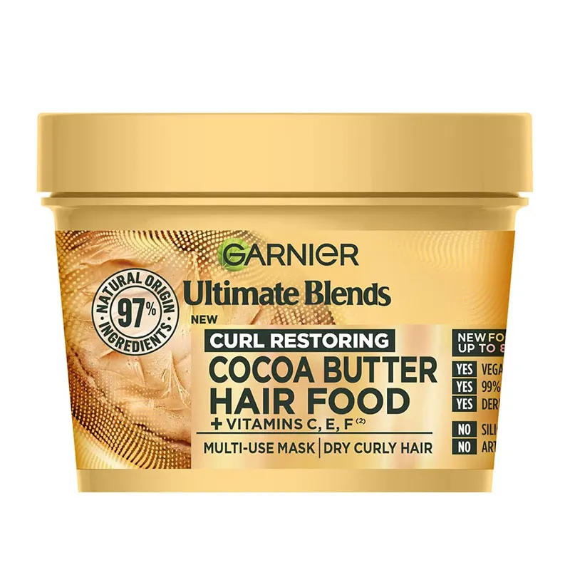Garnier Ultimate Blends Hair Food Cocoa Butter Hair Mask 400ml