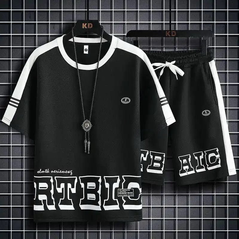Combo Half T-Shirt And 3 Quarter Pants For Man