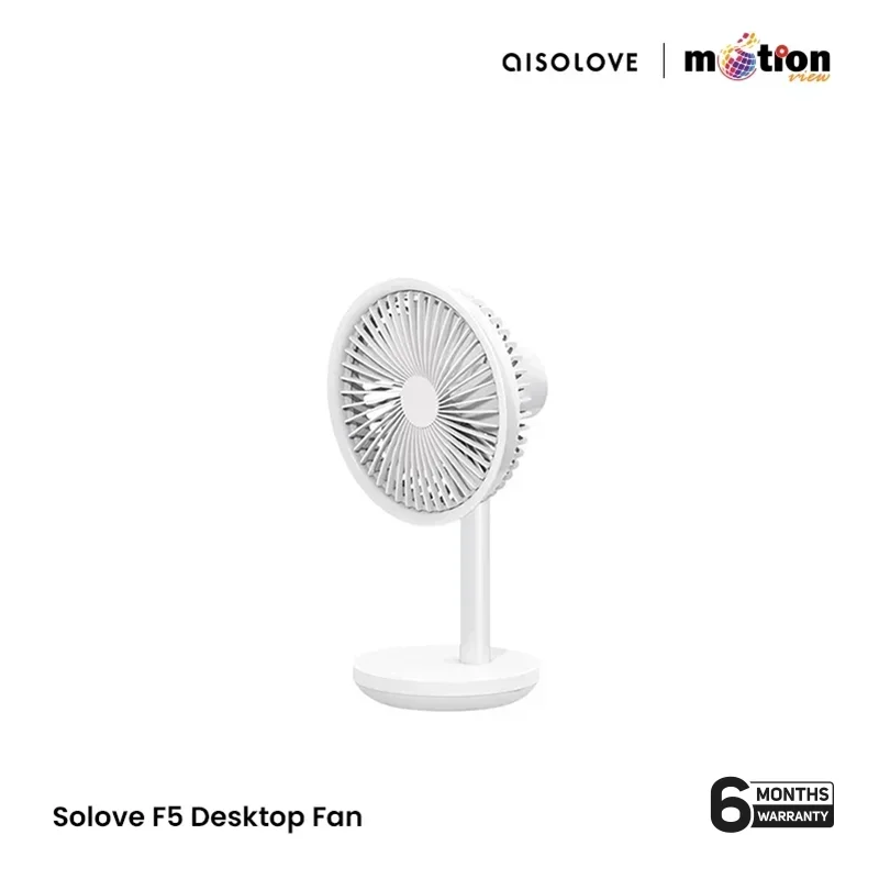 SOLOVE Desktop Stand Fan F5 5W 4000mAh