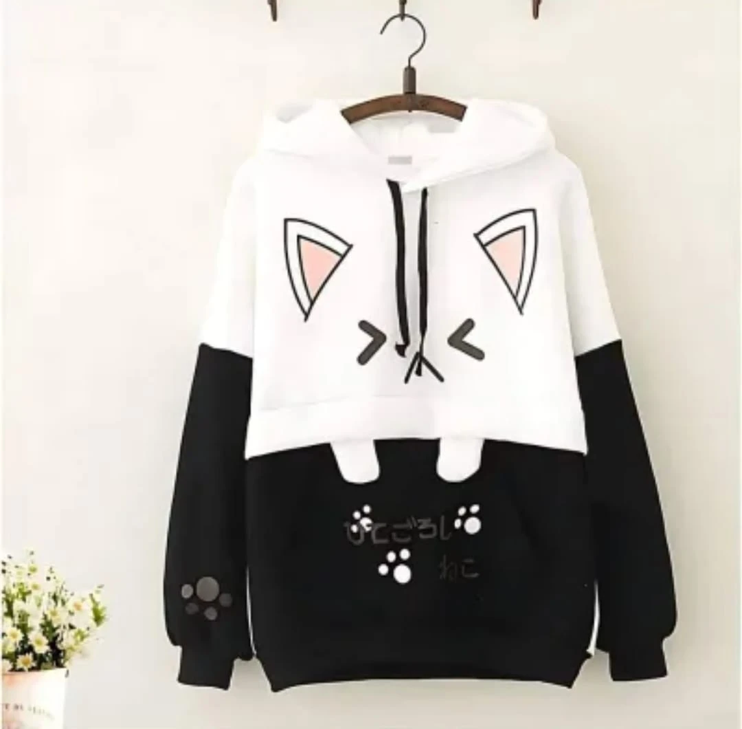 Ladies hoodie Fleece fabric
