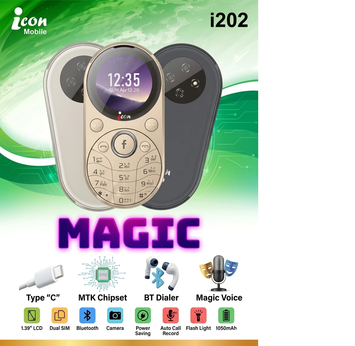 iCon Mobile i202 Magic