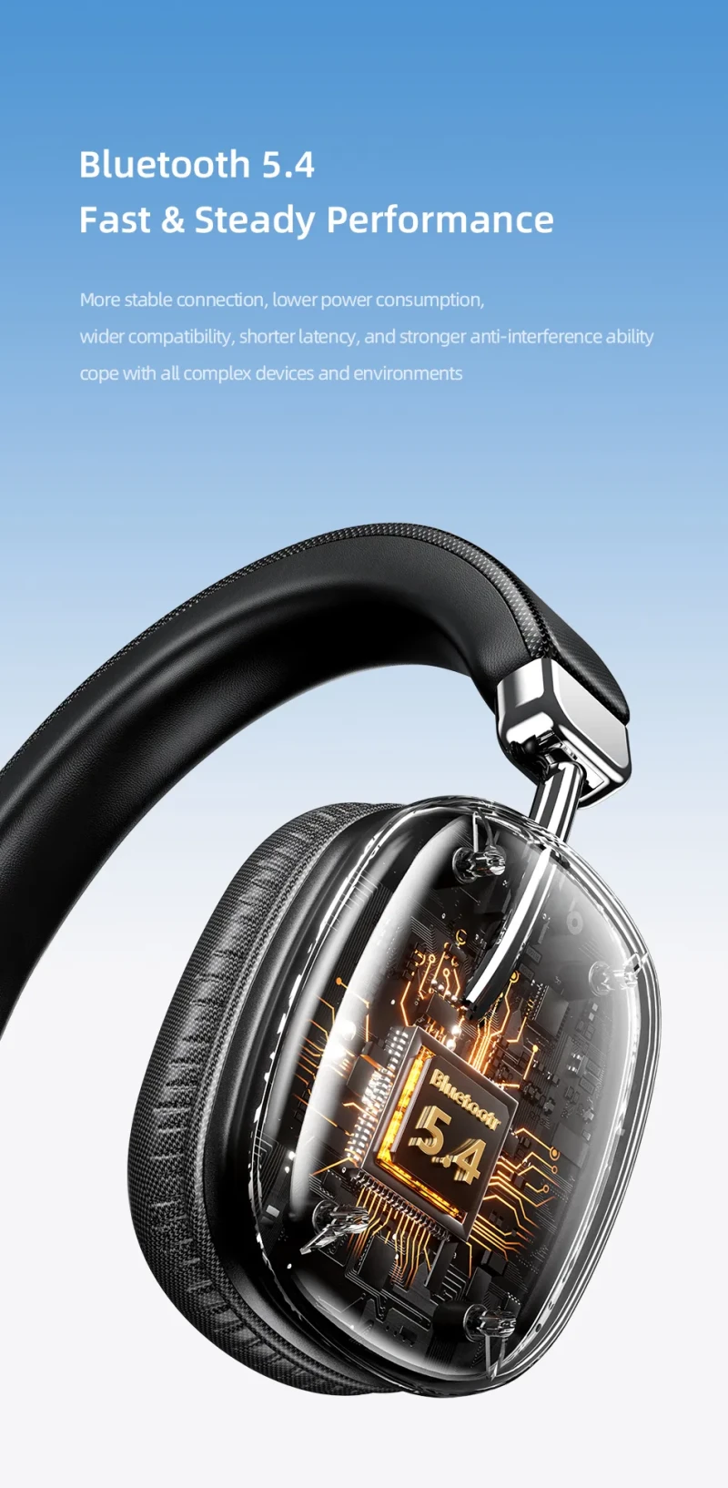 Awei AT8 Bluetooth Wireless Headphones (6 Month Warranty)