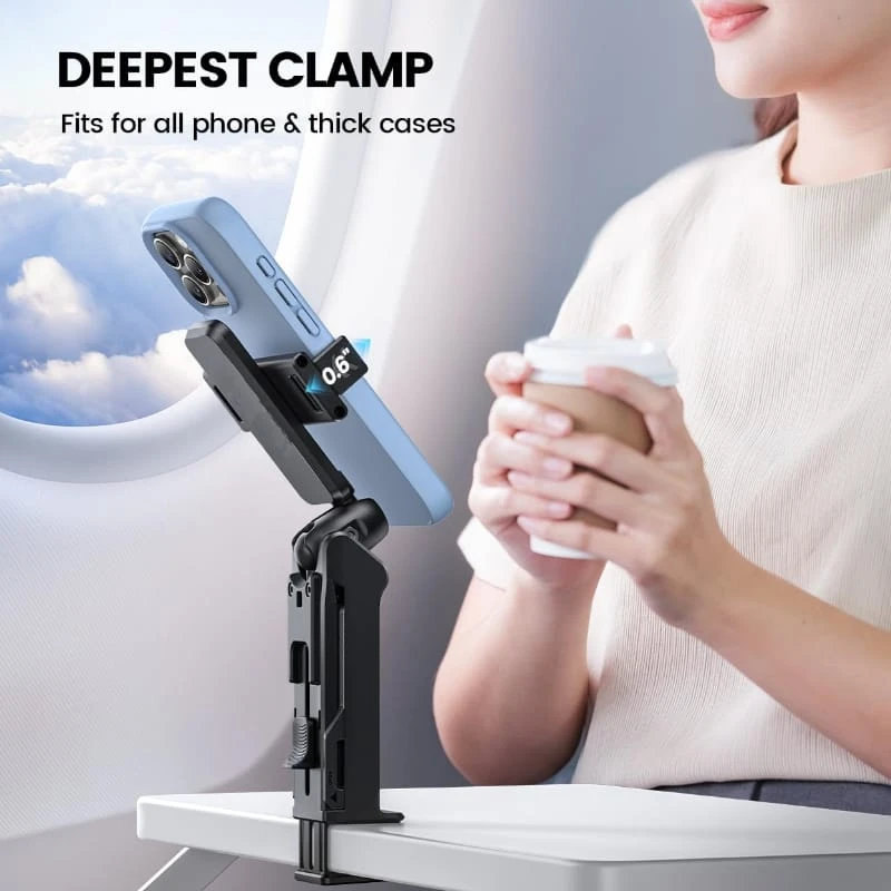 Multifunctional Portable Phone Holder and Tripod