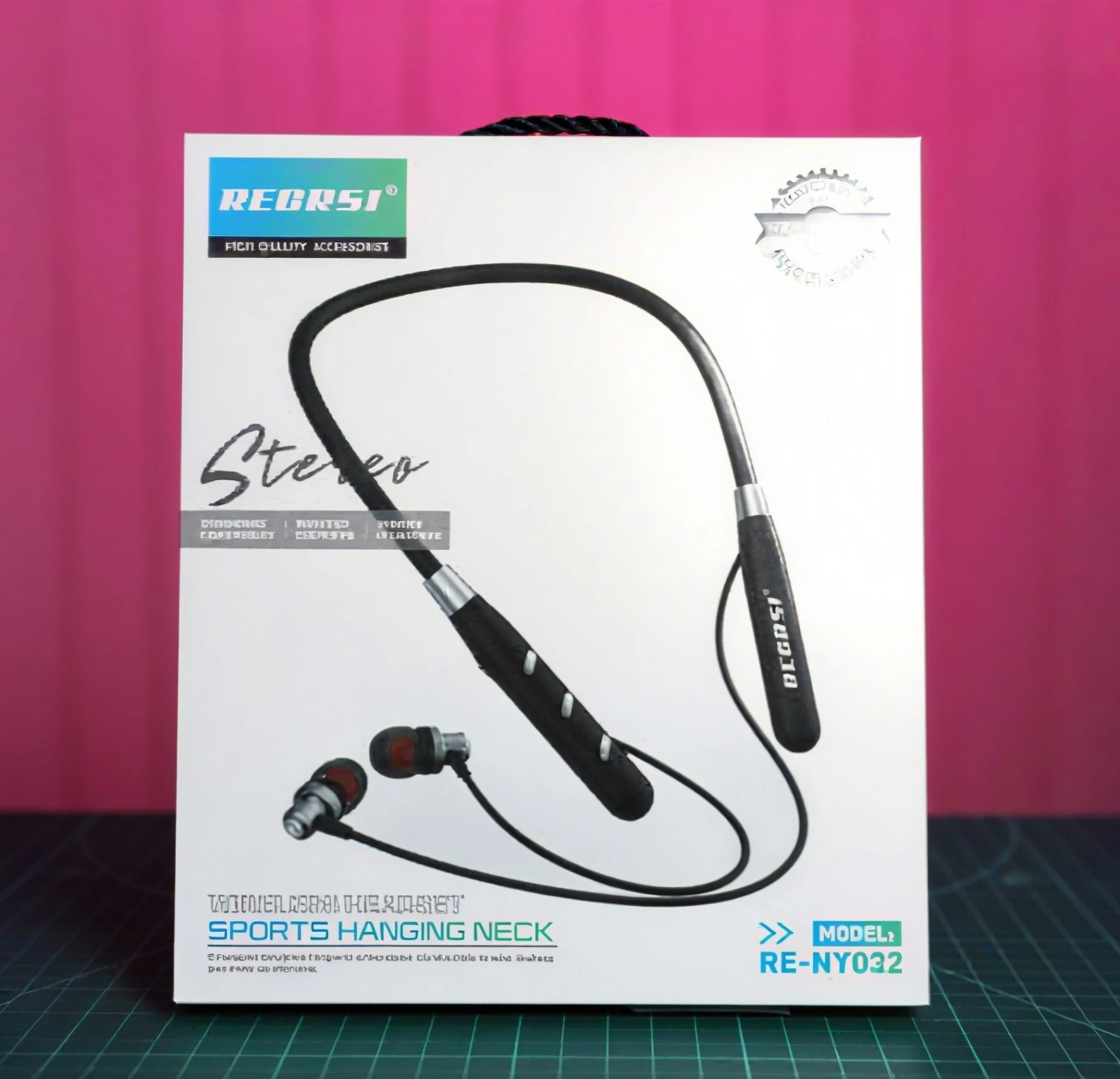 Regarsi NY032 Bluetooth Neckband Wireless Earphone