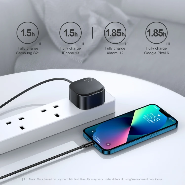 Joyroom L-P210 PD 20W Type-C Fast Charger 3 Pin Plug