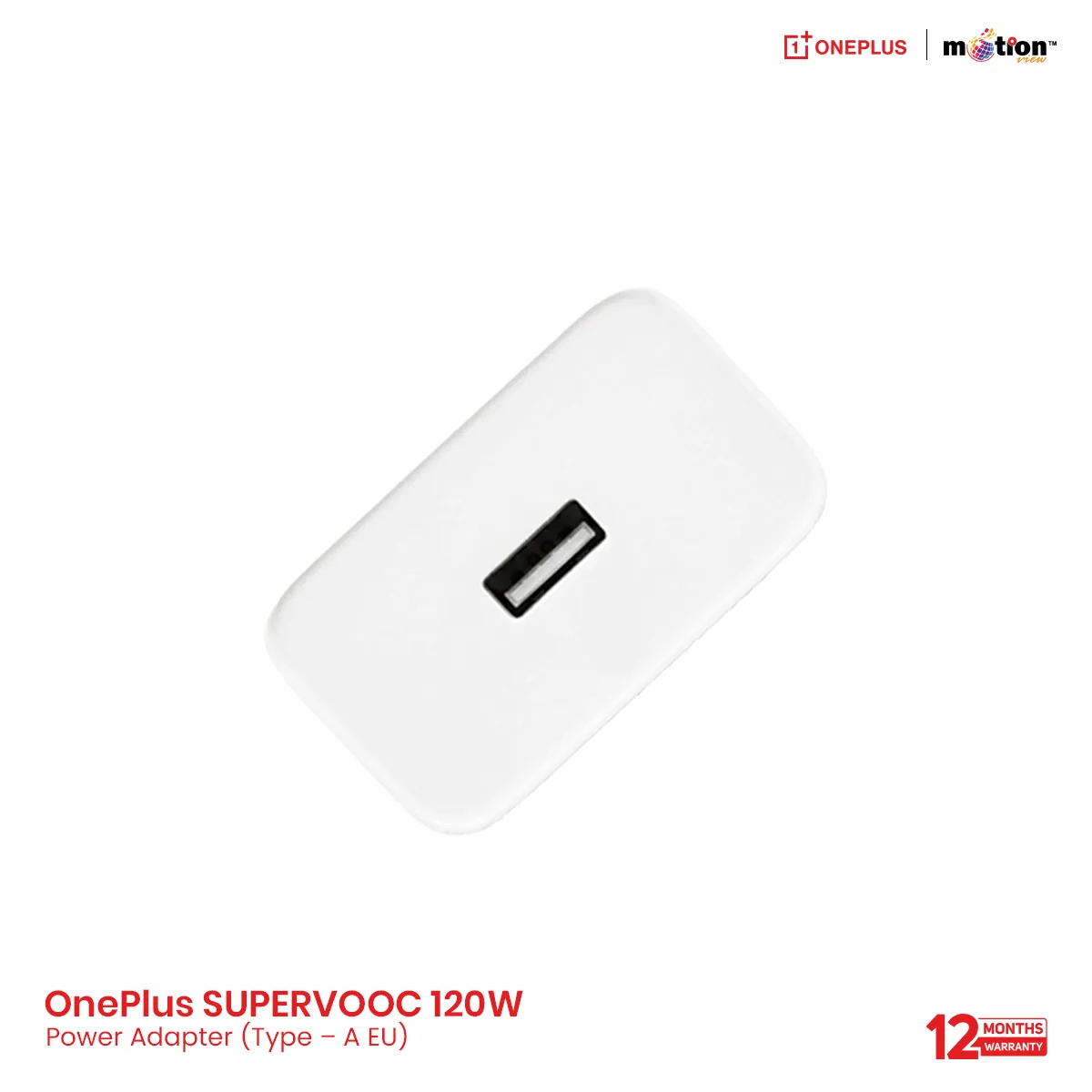 OnePlus SUPERVOOC 120W Power Adapter (Type â A EU)
