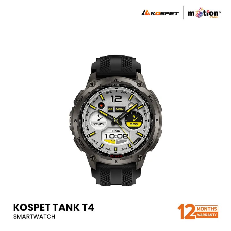 KOSPET TANK T4 Smartwatch with 10 ATM