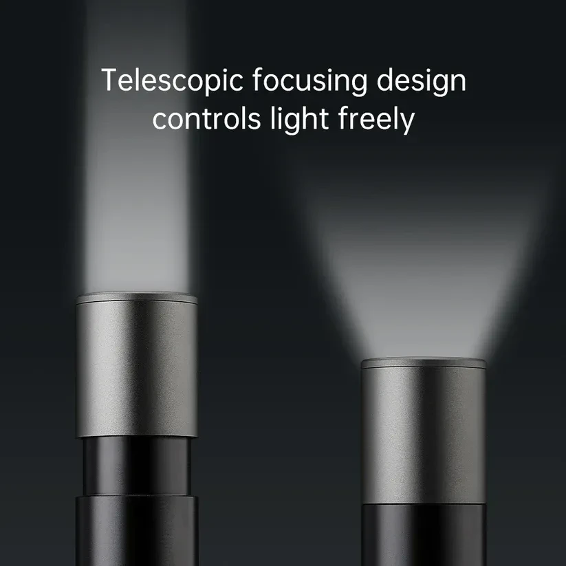 NexTool Simplicity USB-C Rechargeable Zoom Flashlight 150LM