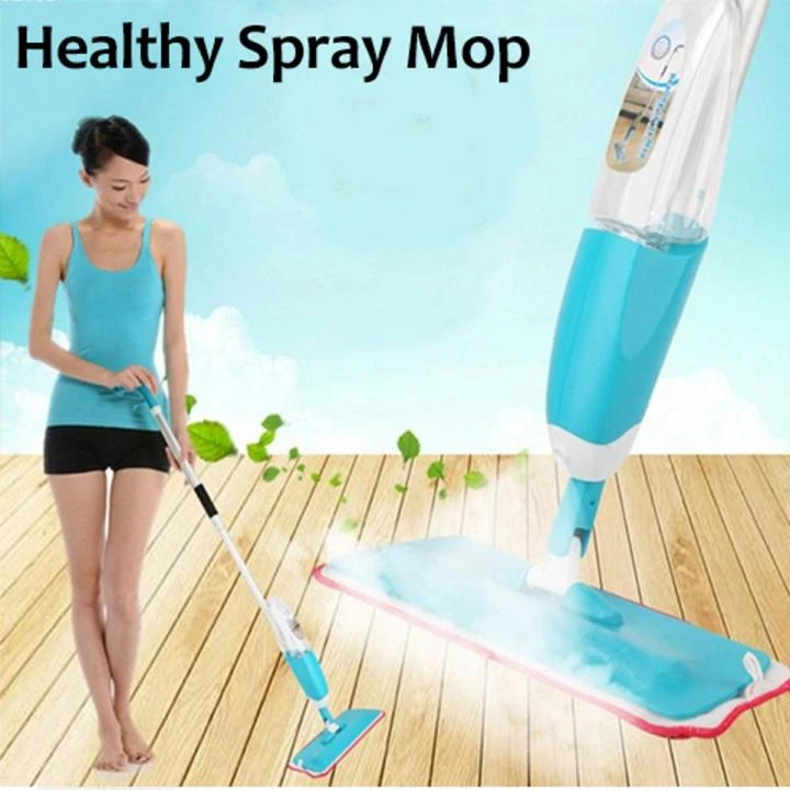 Proclean Spray Mop for Floor Cleaning Wet & Dry Mop , 360 Degree Microfiber Dust Floor Mop with a Refillable Bottle Include 2 Microfiber Reusable Pads _SM-1770
