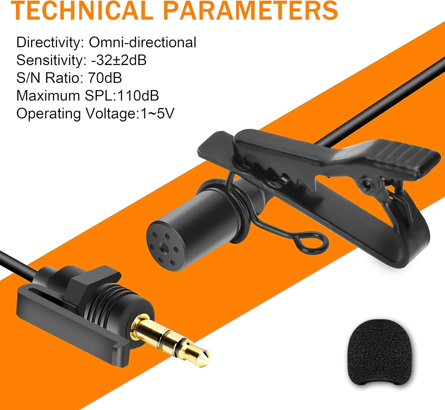 comica CVM SMO1 Lavalier Lapel Microphone