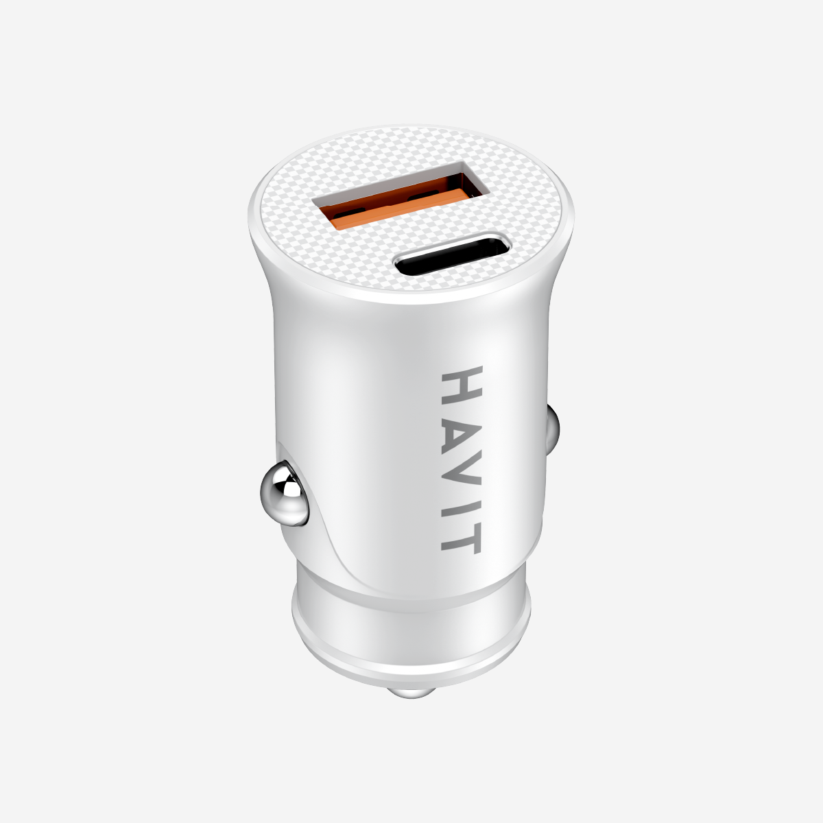 HAVIT CC2022 Dual Port USB Car Charger (White)