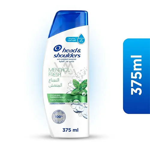 Head & Shoulders Menthol Fresh Shampoo 375ml