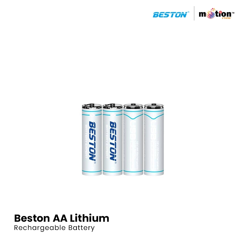 Beston AA Lithium Rechargeable Battery Type-C Charging Port