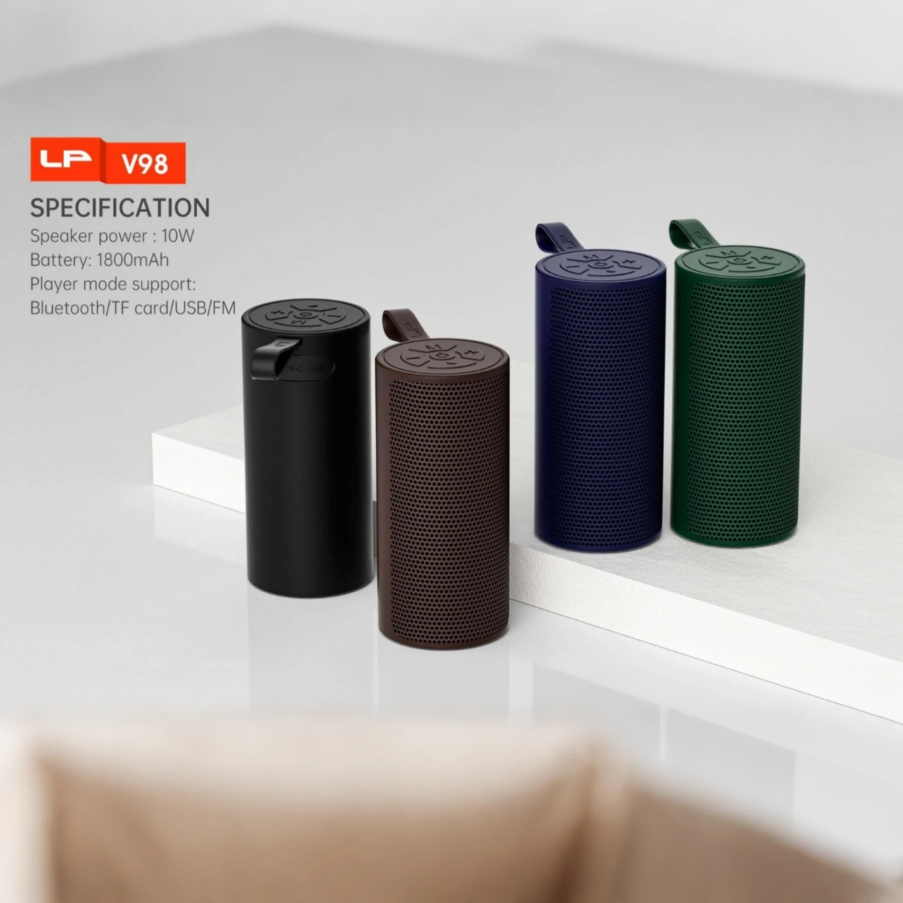 LP‑V98 Wireless Bluetooth Portable Speaker