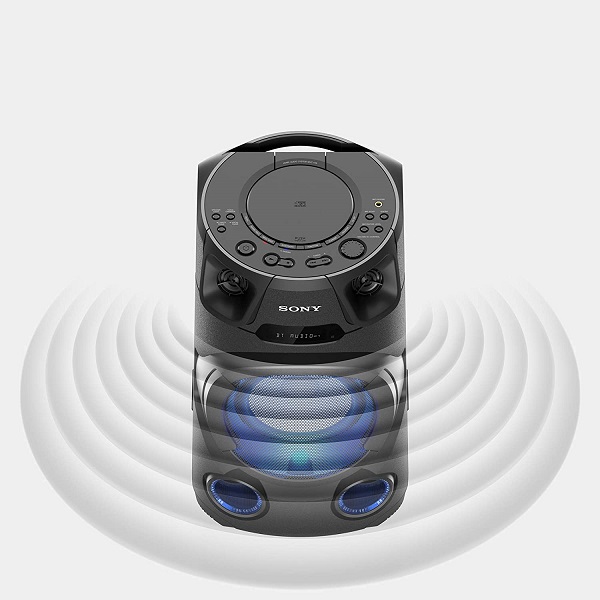 Sony MHC-V13 Wireless Bluetooth Portable Party Speaker - Black