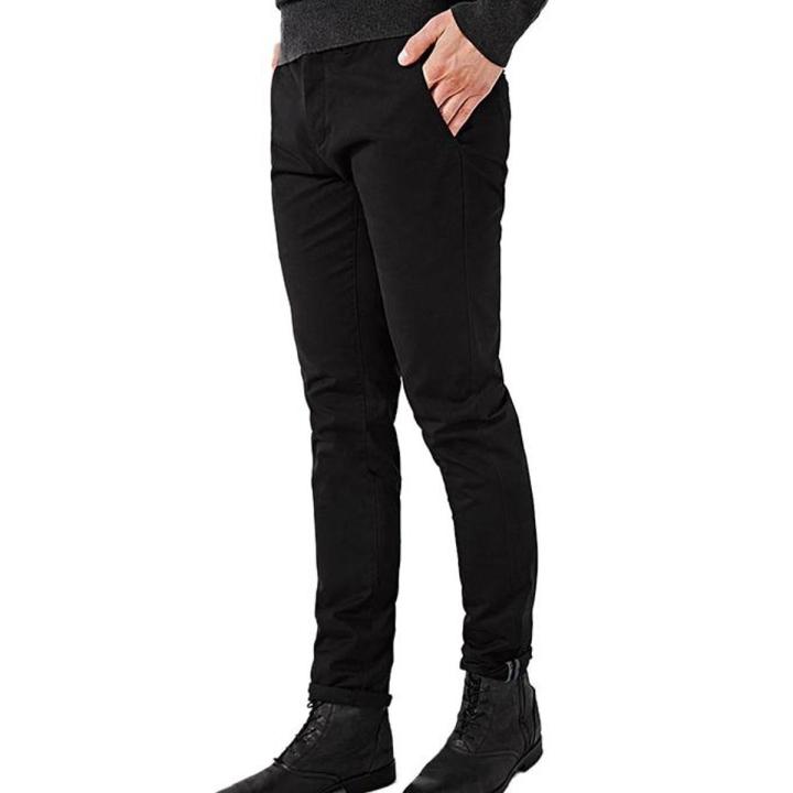 Men's Gabardine Pant (Black Color)