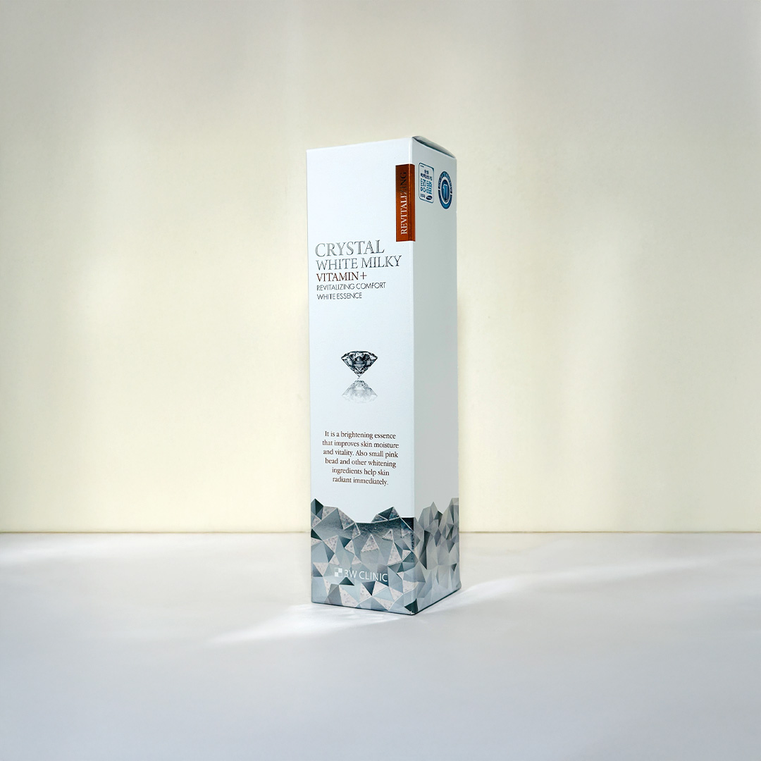 3w Clinic Crystal White Milk Vitamin + Revitalizing Comfort White Essence 150 ml