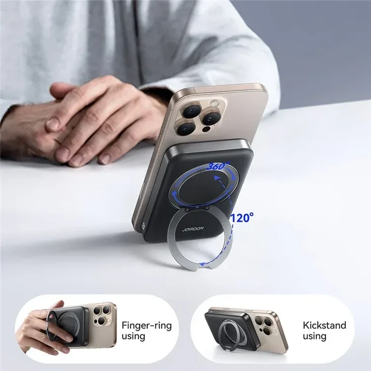 JOYROOM JR-PBM12 22.5W 10000mAh Wireless Power Bank with Kickstand