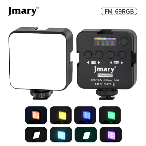 Jmary FM16RGB Rechargeable Mini RGB Light