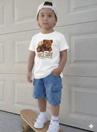 Baby TShirt and Denim Pant Set