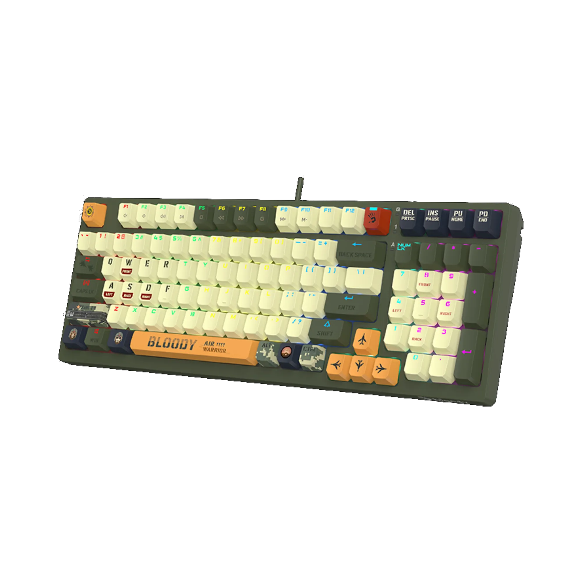 A4tech Bloody S98 Red Switch RGB Wired Mechanical Gaming Keyboard