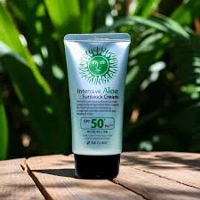 3W Clinic Intensive Green Tea Sunblock Cream SPF 50+PA+++ 70ml | Korea