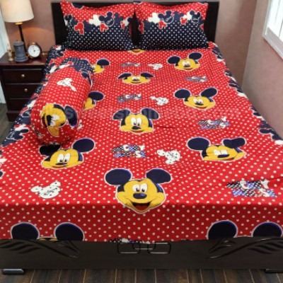 Twill cotton bed sheet