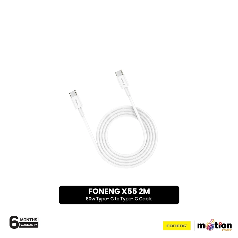 FONENG X55 2M 60w Type- C to Type- C Cable