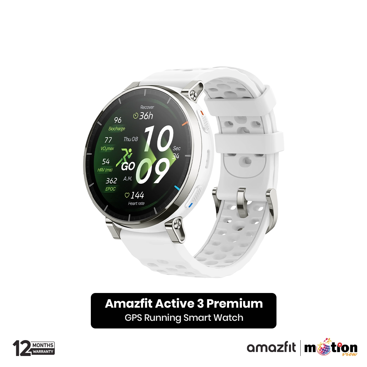 Amazfit Active 3 Premium Smart Watch