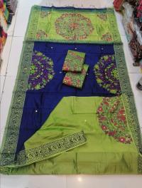 এমব্রয়ডাড়ী ধুপিয়ানসিল্ক শাড়ী