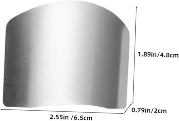 ২পিস Stainless Finger Protectors for Cutting (২ পিস)