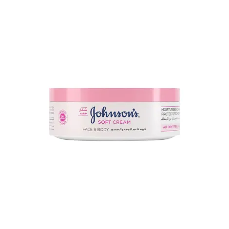 Johnsons Soft Cream for Face & Body 200ml