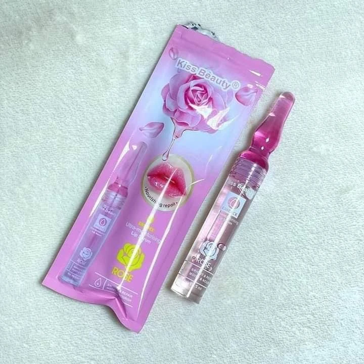 Kiss Beauty Lip Serum Essence Ultra Moisturizing Rose 5ml