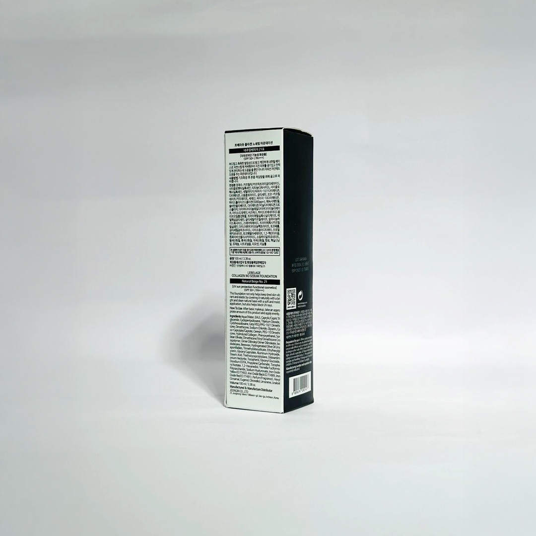 Lebelage Collagen No Sebum Foundation SPF 50+ PA+++ 100 ml