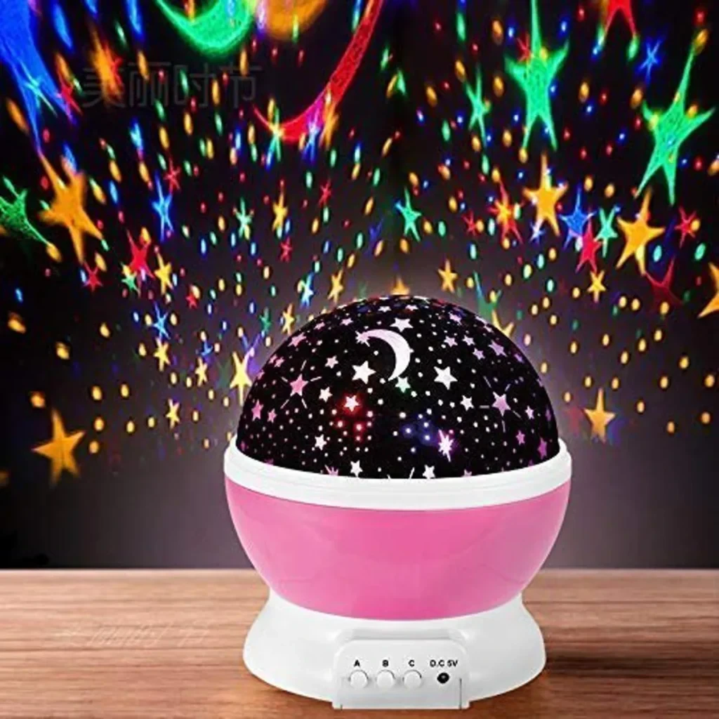 Star Master Dream Rotating Projection Lamp – Color Depends on Availability