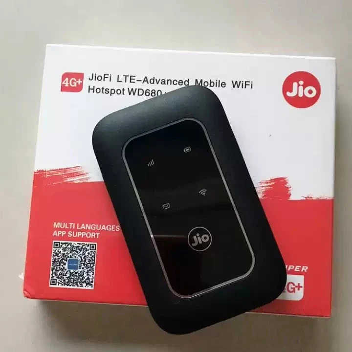Jio WD680+ LTE-Advanced Mobile Wi-Fi Hotspot