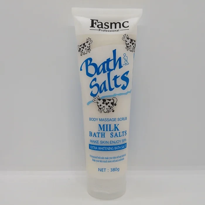 FASMC Bath Salts Body Massage Scrub - Milk - 380gm