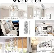 Long-9 Feet, Expandable Duster with Stainless Steel Telescopic Rod