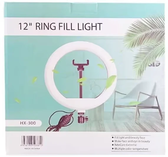 12 Inch LED Ring Light HX/ QX -300 Without Stand