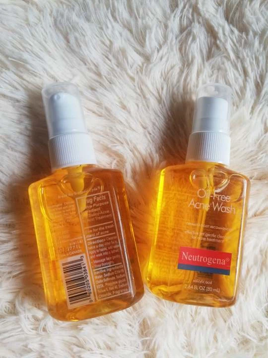 Neutrogena Oil Free Acne Face Wash 80ml