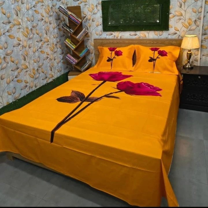 Luxury Panel Cotton Bed Sheet