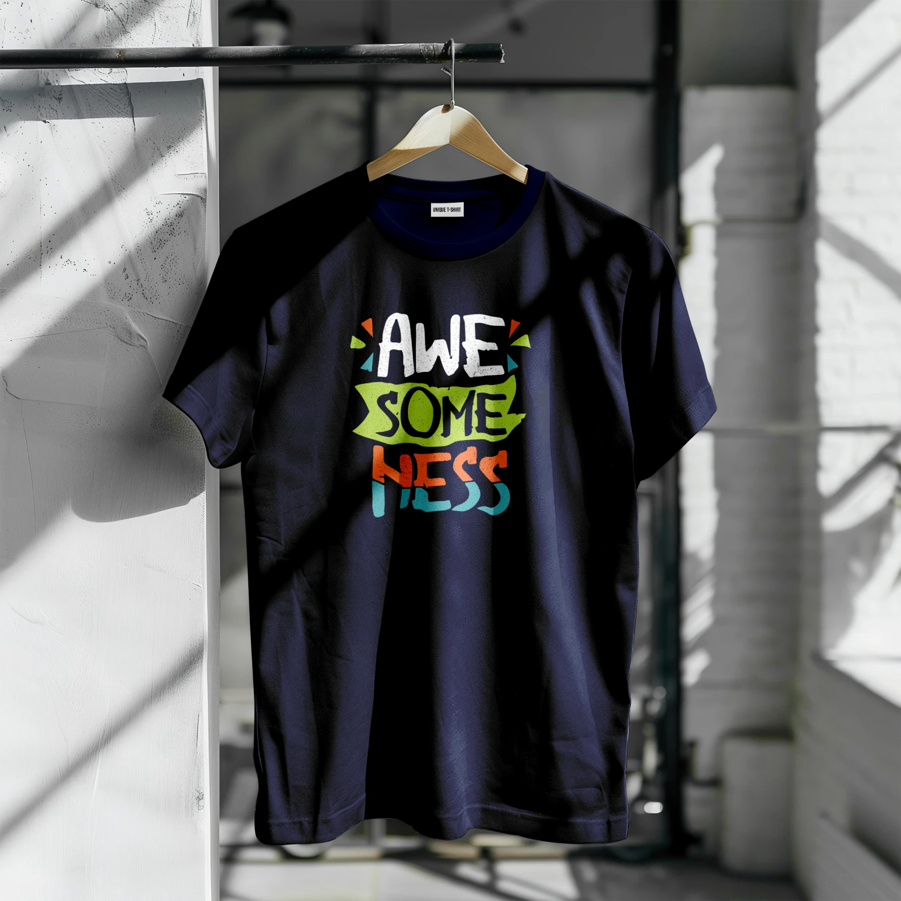 Unique Design Cotton T-Shirt