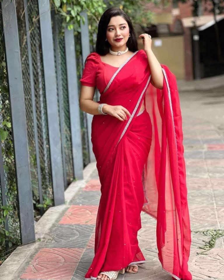 soft Georgette sharee