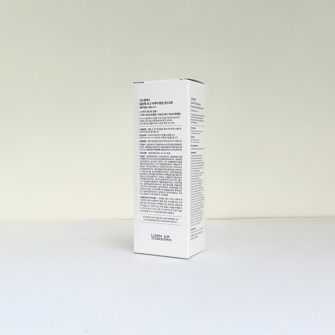 Cosrx Aloe 54.2 Aqua Tone-Up Sunscreen SPF50+ PA++++ 50 ml