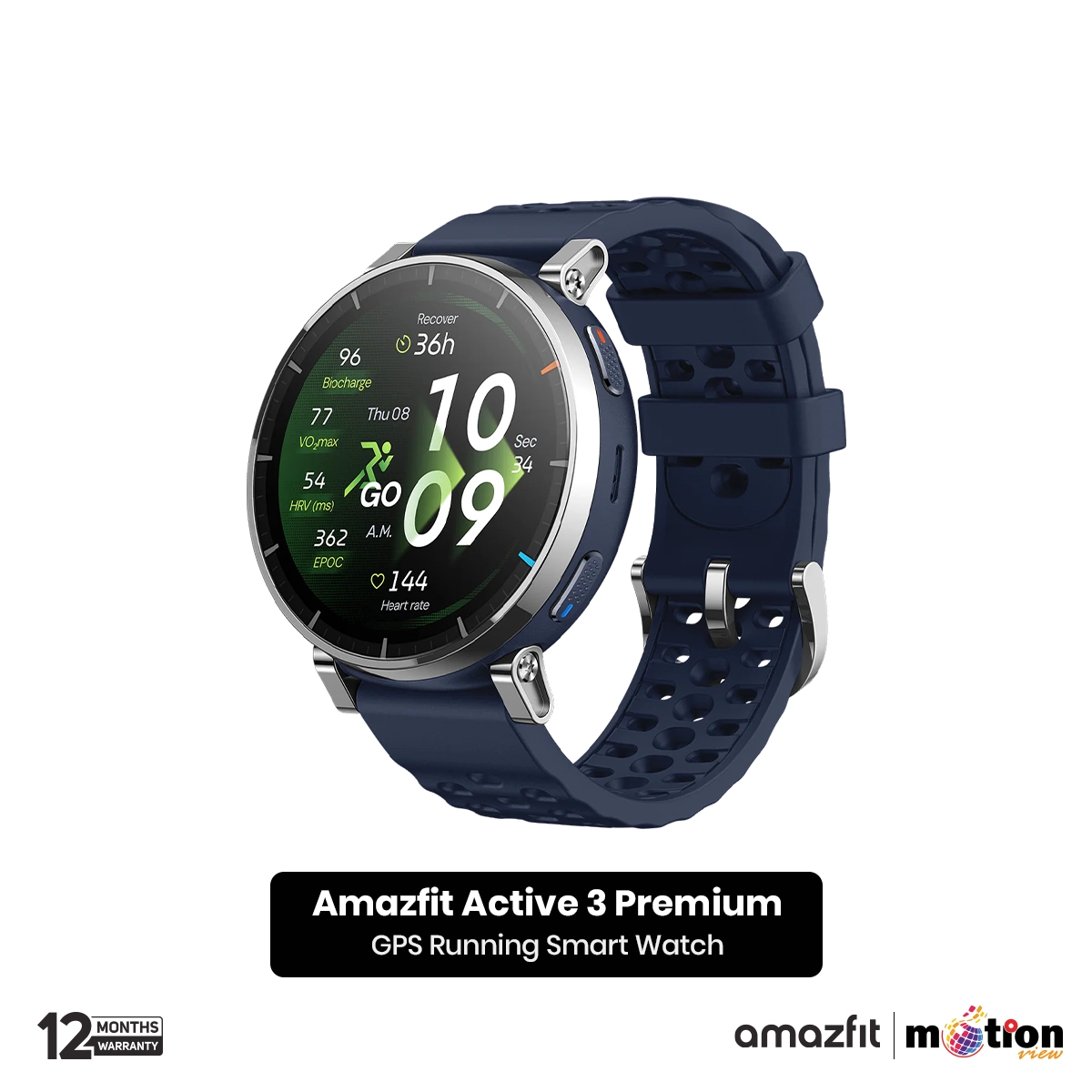 Amazfit Active 3 Premium Smart Watch