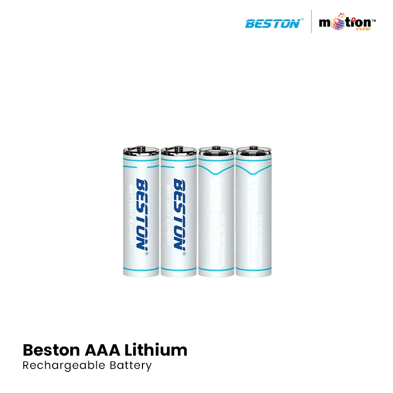 Beston AAA Lithium Rechargeable Battery Type-C Charging Port