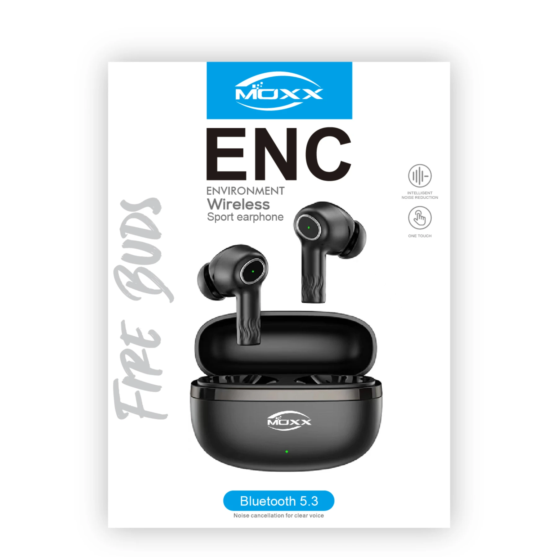 MOXX FIREBUDS | ACTIVE ENC | HD CALLING SYSTEM