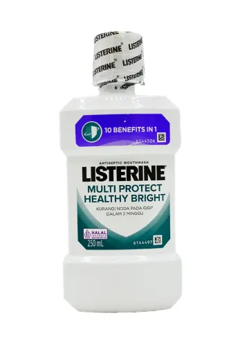 Listerine Multi Protect Healthy Bright Antiseptic Mouthwash 250ml